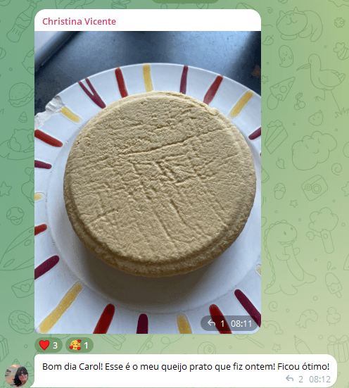 Christina Vicente - Queijo prato