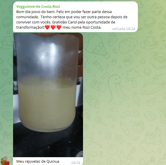 Rozi Costa - Rejuvelac de Quinua