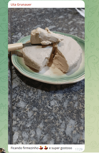 Uta Grunauer - Queijo firme e gostoso